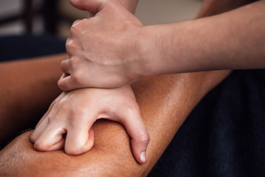 Professional massage therapy technique